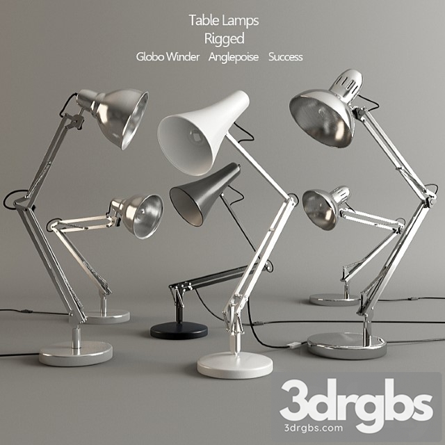 Table Lamps Rigged