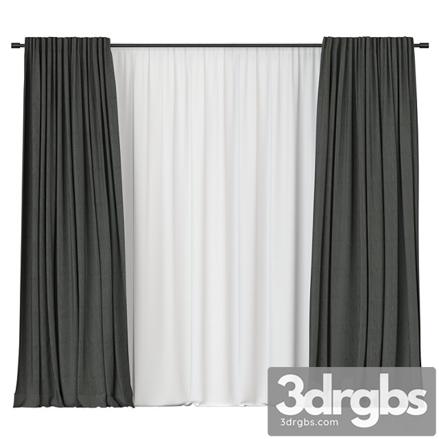 Curtains with tulle2