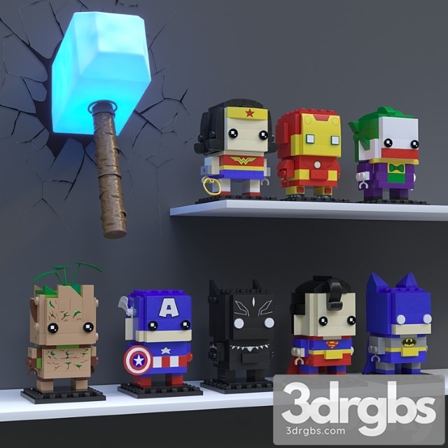 Toy Lego Brickheadz