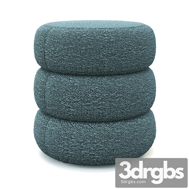 Pouffe cork dantone home, 40 cm