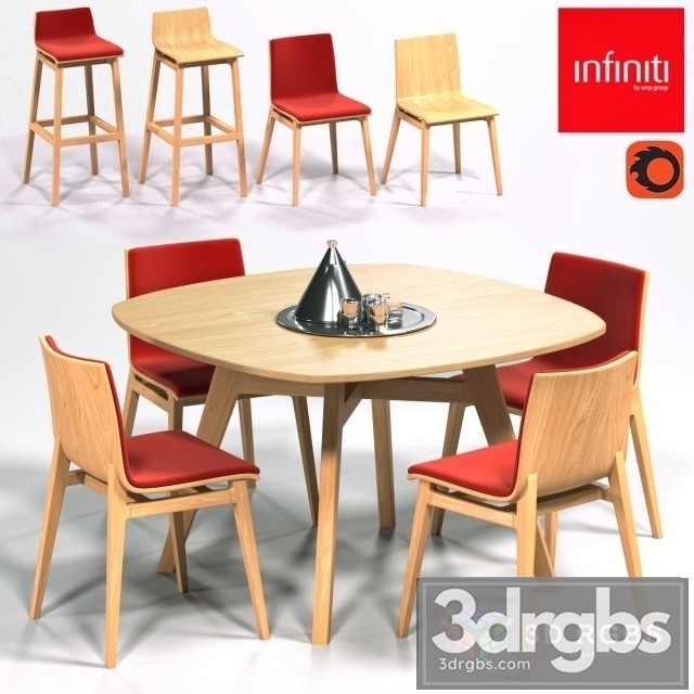 Infiniti Emma Series Table and Chair