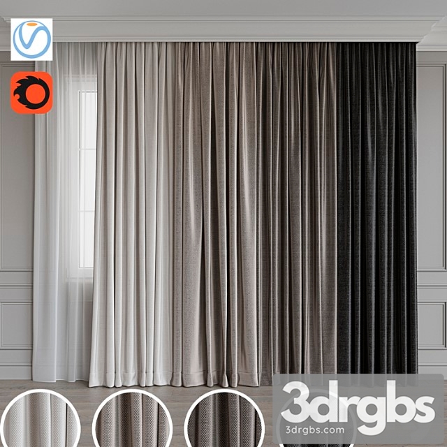 Set Of Curtains 105