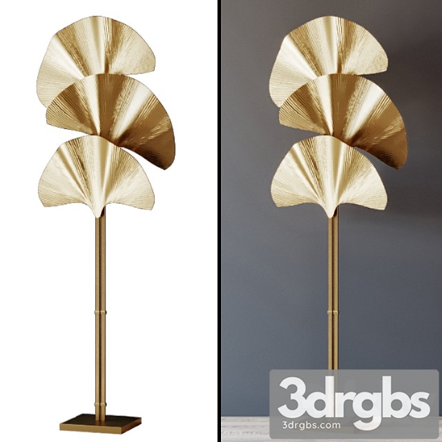 Floor lamp floor lamp las palmas gold