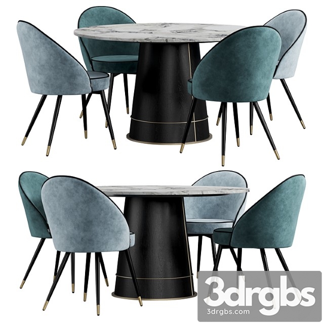 Eichholtz & garbarino petali dining set