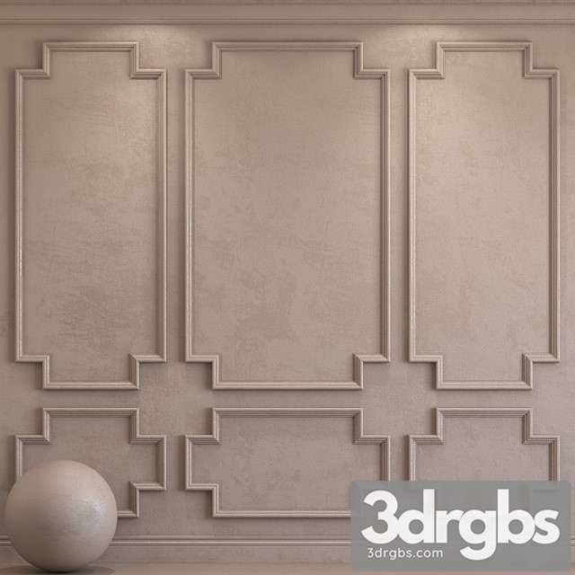 Decorative plaster with molding 37