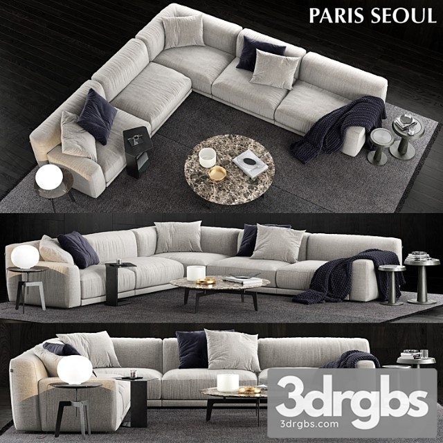 Poliform Paris Seoul Sofa 3 2