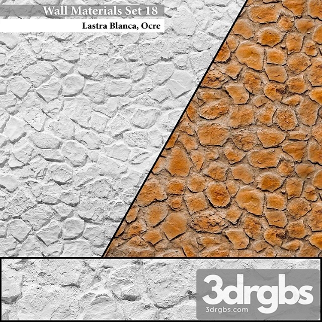 Wall materials set 18