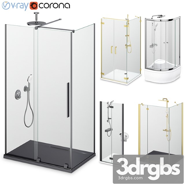 Shower enclosures and doors radaway set 165