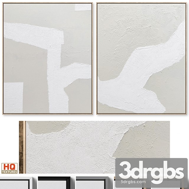 Large Textural Plaster Abstract Wall Art C 511