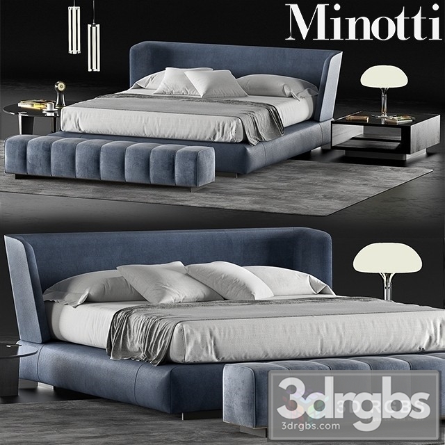 Minotti Creed Bed