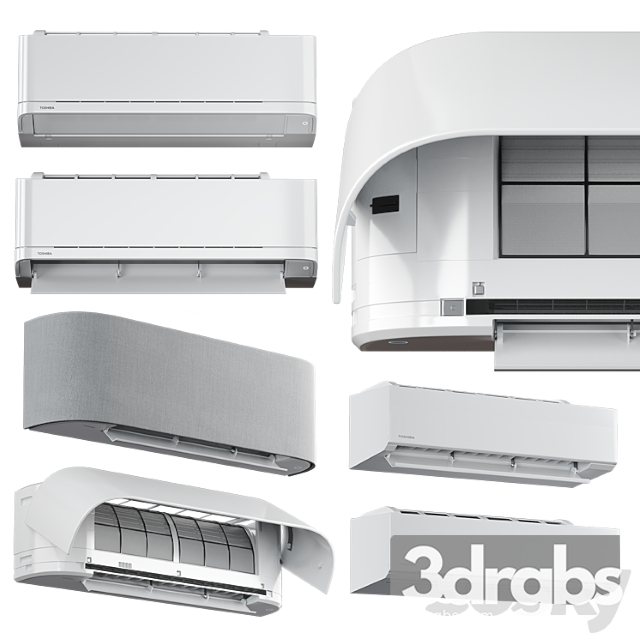 Air conditioners toshiba haori, tkvg, shorai edge