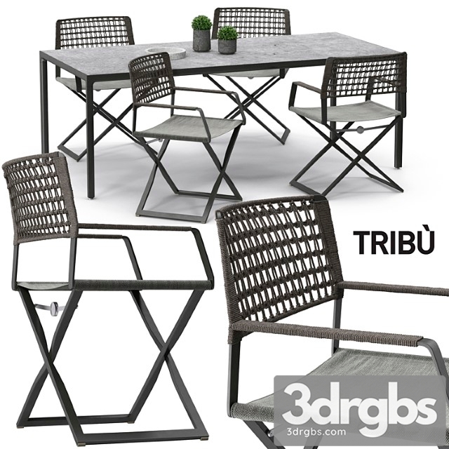 Tribu regista chair set 01 2