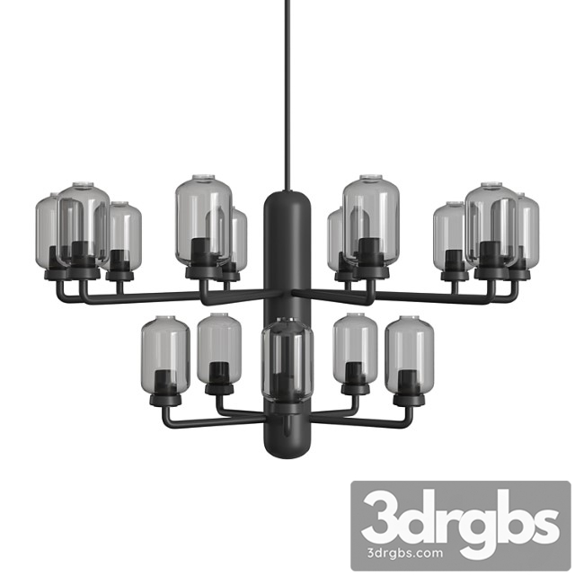 Amp chandelier