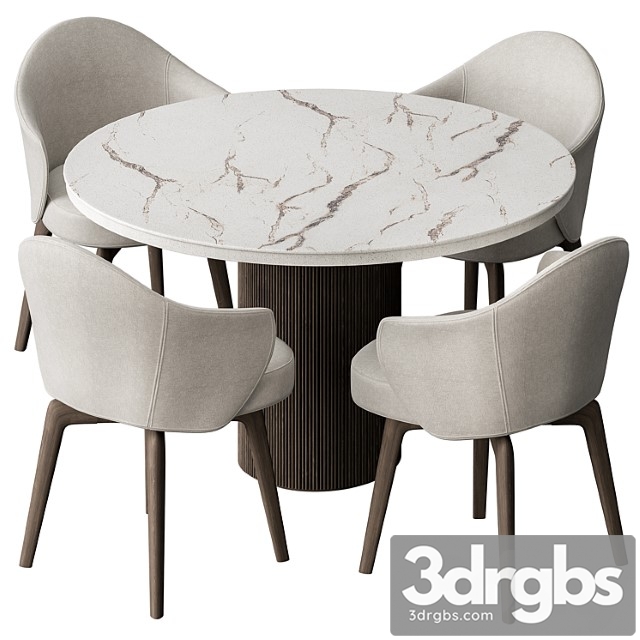 Round Dinning Table Set 41