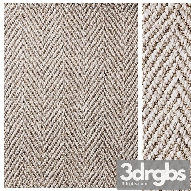 Alannis Herringbone Wool Hemp Rug