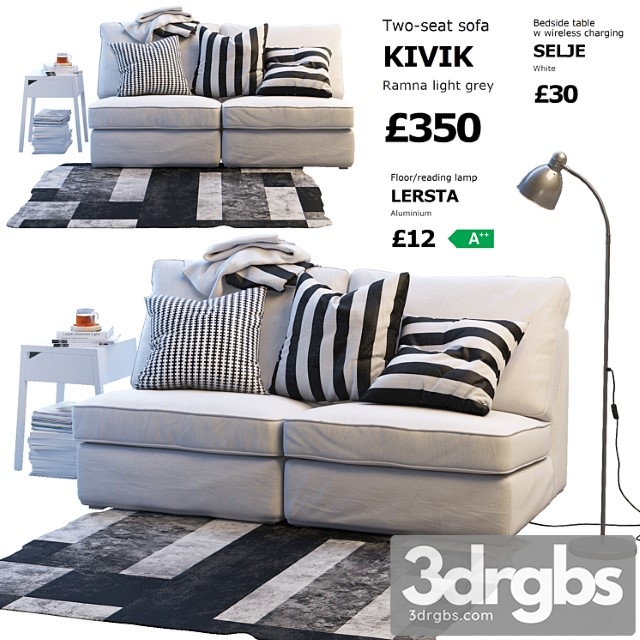 Sofa Ikea Kivik 1