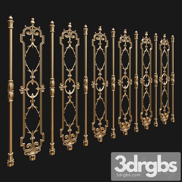 Forged balusters