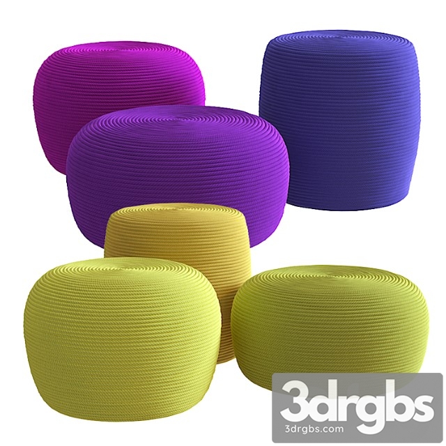 Paola lenti otto pouf 2