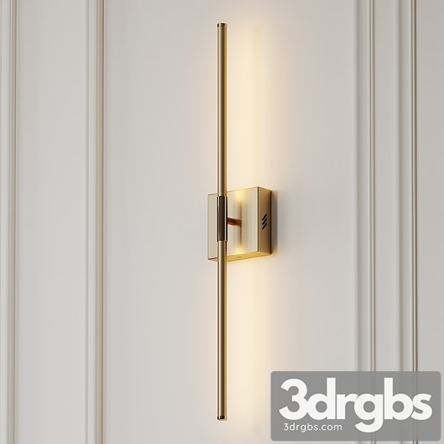 Gallatin dimmable gold and silver wall sconce by orren ellis