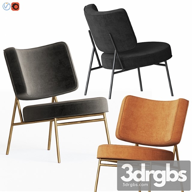 Coco lounge chair calligaris 2