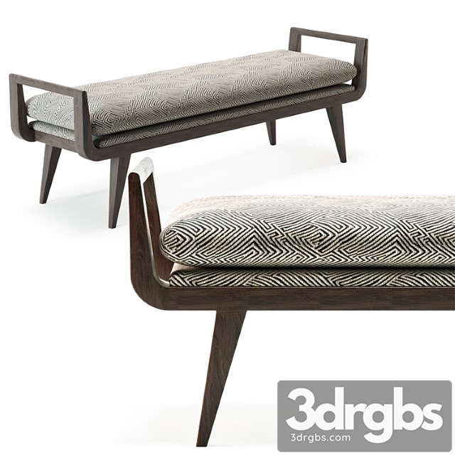 Arteriors santana bench 4541 2