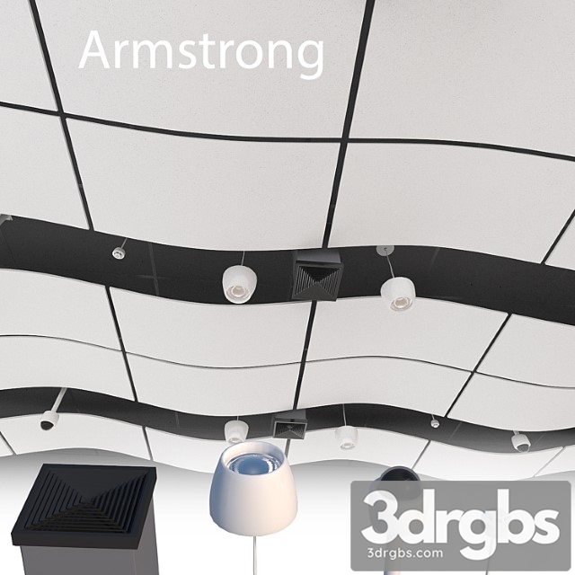 Armstrong acoustic ceiling 1