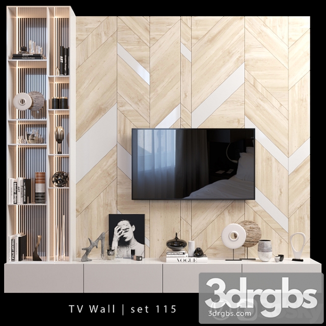 TV Wall Set 115