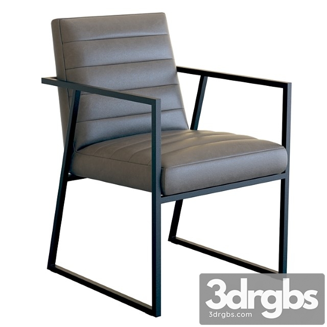 Crate & barrel channel arm chair