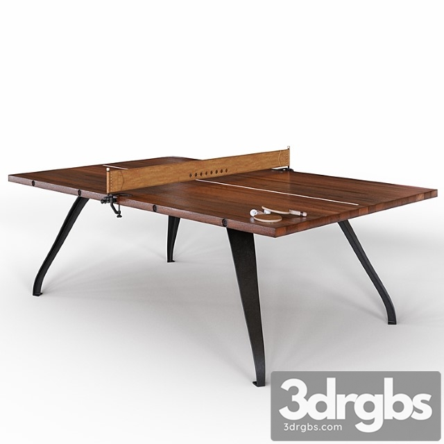 Ping pong table ping pong table - burnt umber