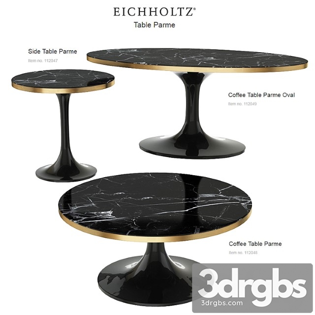 Eichholtz table parme set 112049 112048 112047 2
