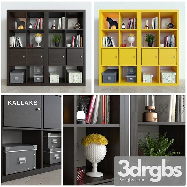 Shelf Ikea Kallax Kallax With Decor