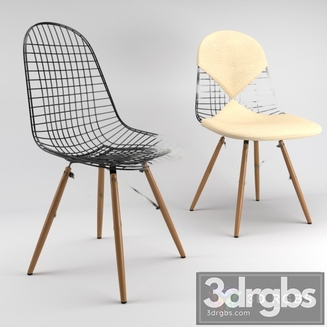 Scandi Designs DKR Style Wire Chair