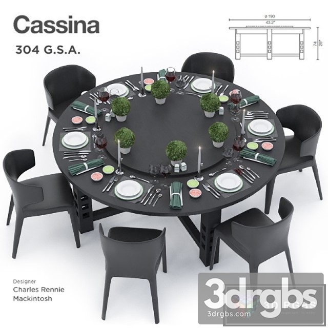 Cassina 304 GSA