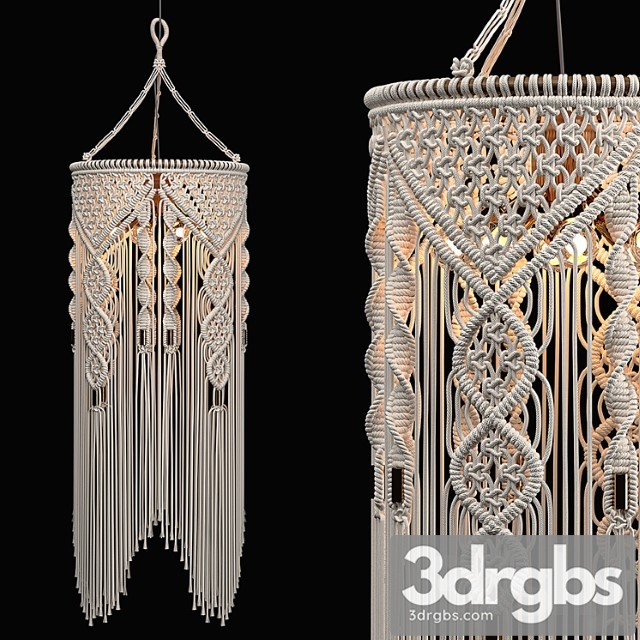 Macrame Pendant Light 2