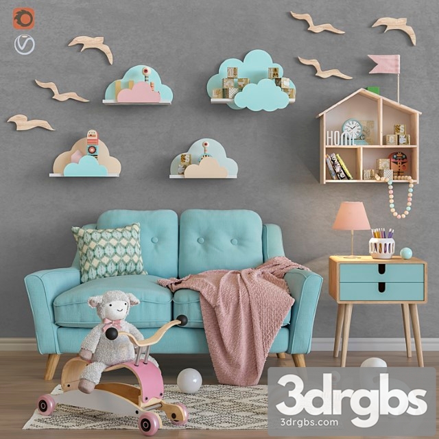 Toys Decor And Furniture For Childrens Room 34