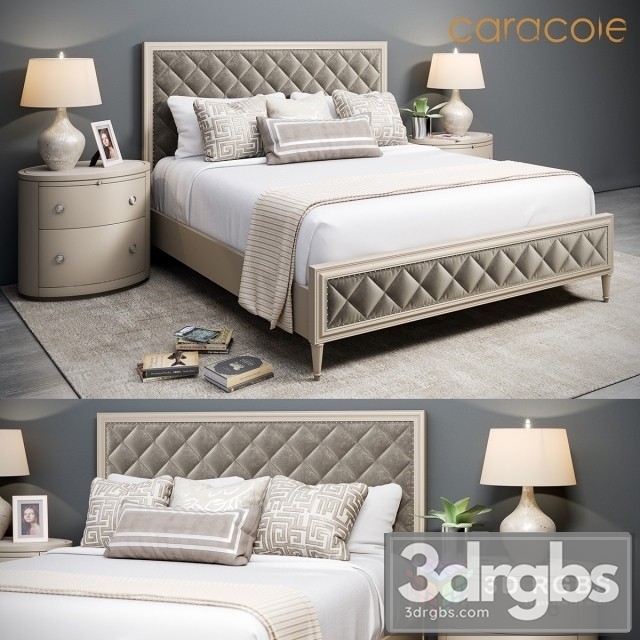 Caracole Diamond Bed