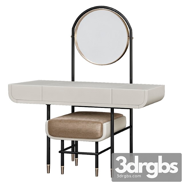 Make up mirror work table with 2