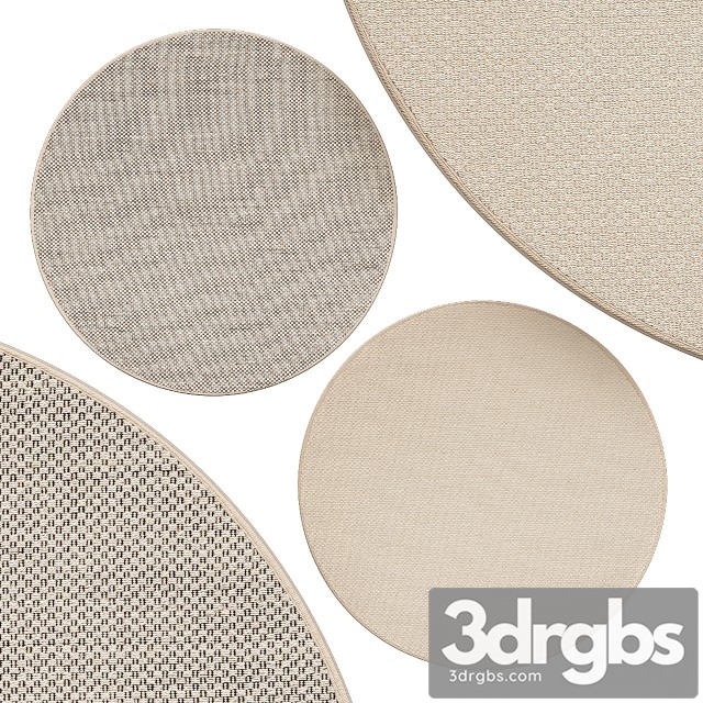 Circle Rugs No 238