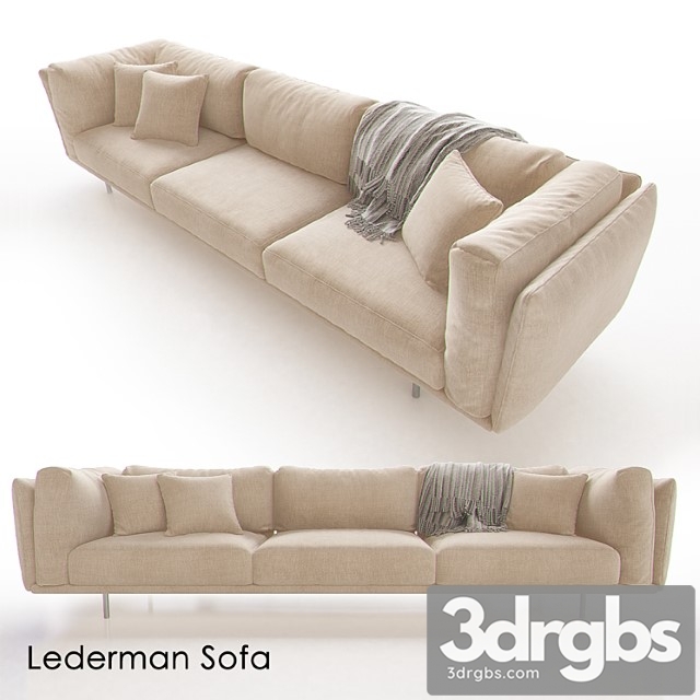 Lederman Sofa By Arik Ben Simhon