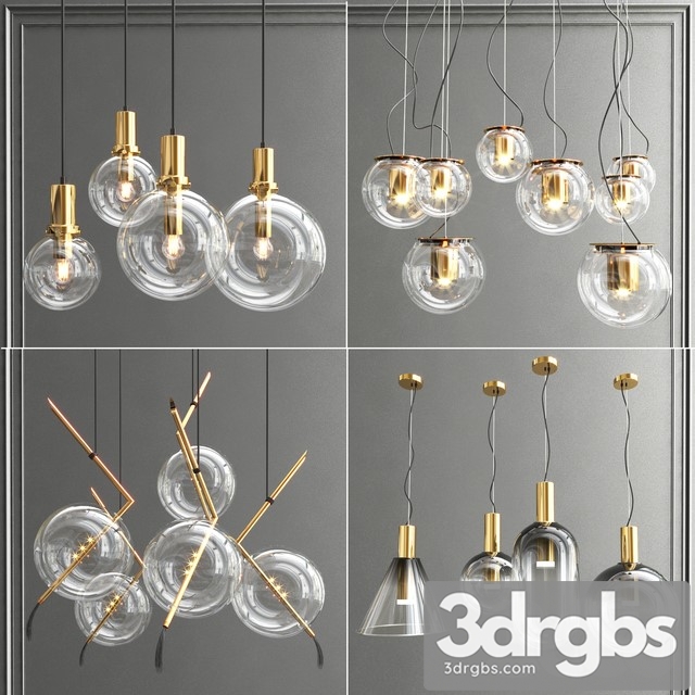 Collection Glass Bole Pendants