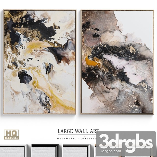 Abstract Neutral Wall Art C 360