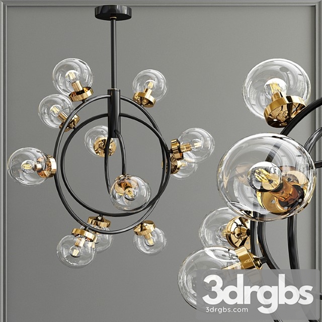 Demarkt 605013611 semi-hermetic ceiling lamp megapolis