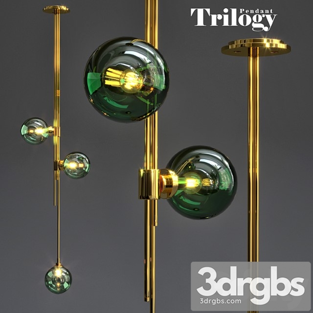 Articolo lighting trilogy pendant