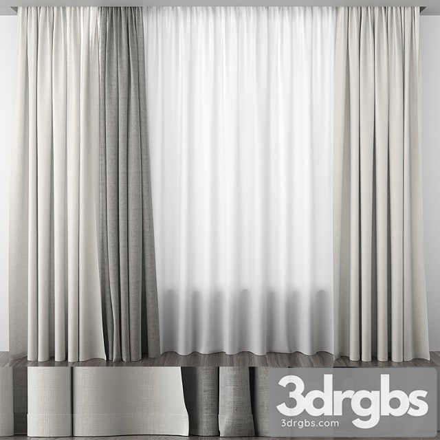 Linen curtains 98