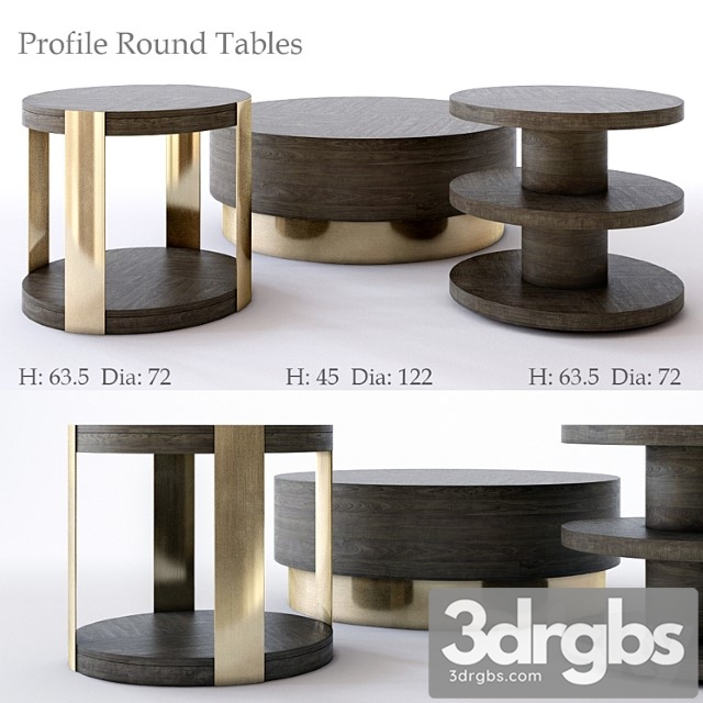 Bernhardt profile round tables 2