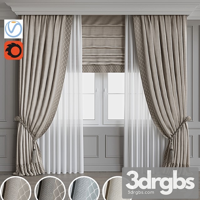 Set of curtains 64