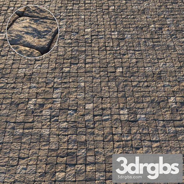 Square Paving Slab Material 02