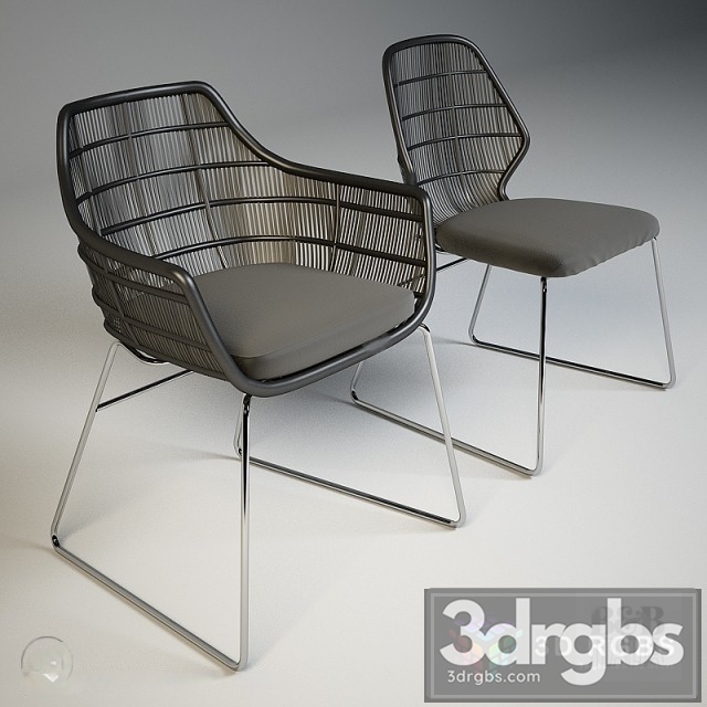 BB Italia Crinoline Chair