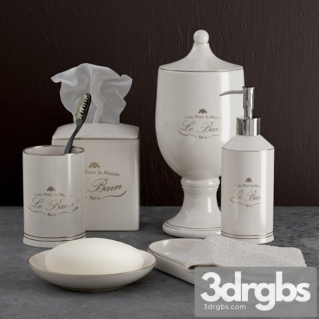 Le Bain French Porcelain Accessories