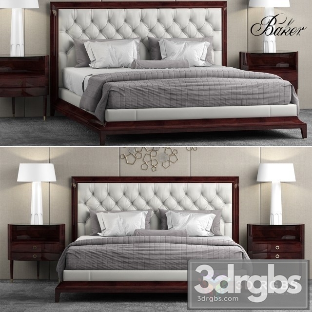 Baker Moderne Platform Bed